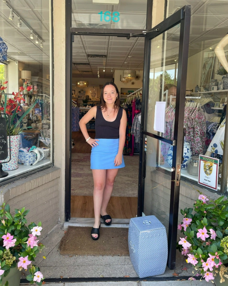 Razi Skort Sky Blue Light wash