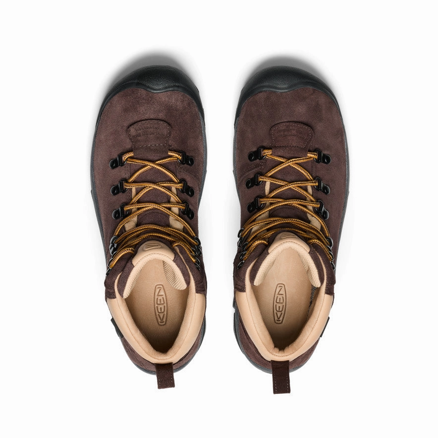 Rubber Sole Men's Pyrenees Waterproof Hiking Boot x Mountain Research  |  Mountain Research Brown