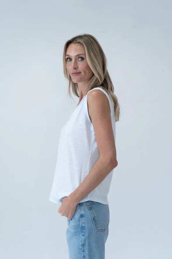 Wrinkle Resistant Treatment Six Fifty Dyed Tank