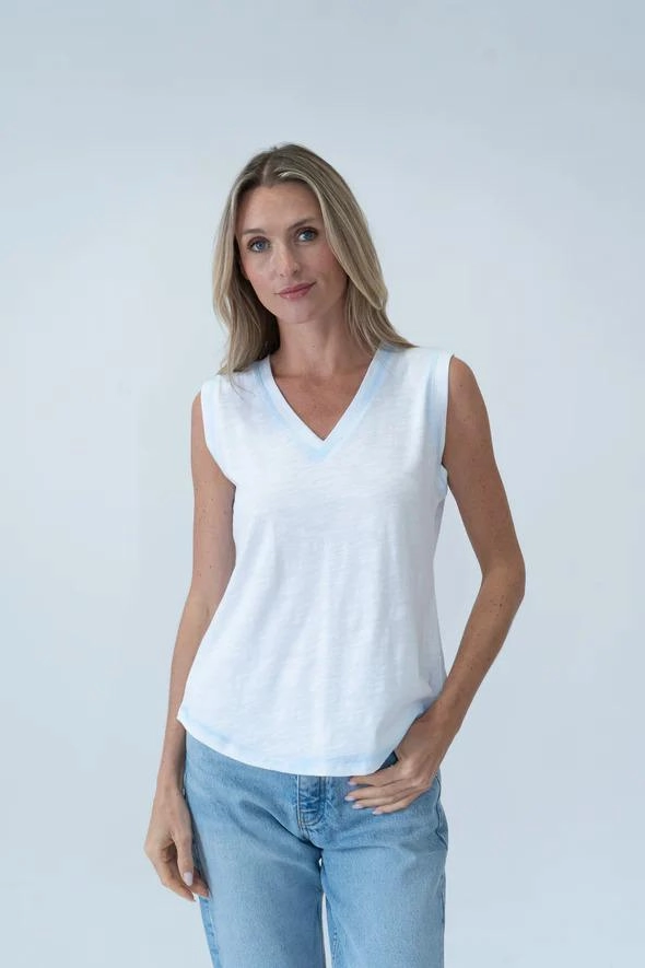 Ergonomic Cut Six Fifty Dyed Tank