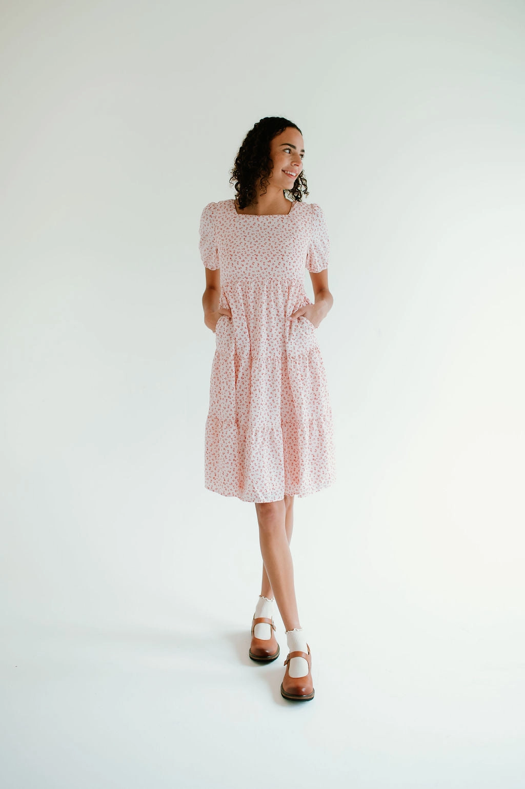 Bare Glow understated look Norma Dress