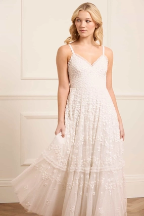 Maeva Cami Ankle Gown Collared