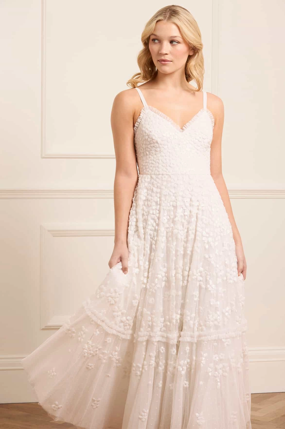 Maeva Cami Ankle Gown Collared