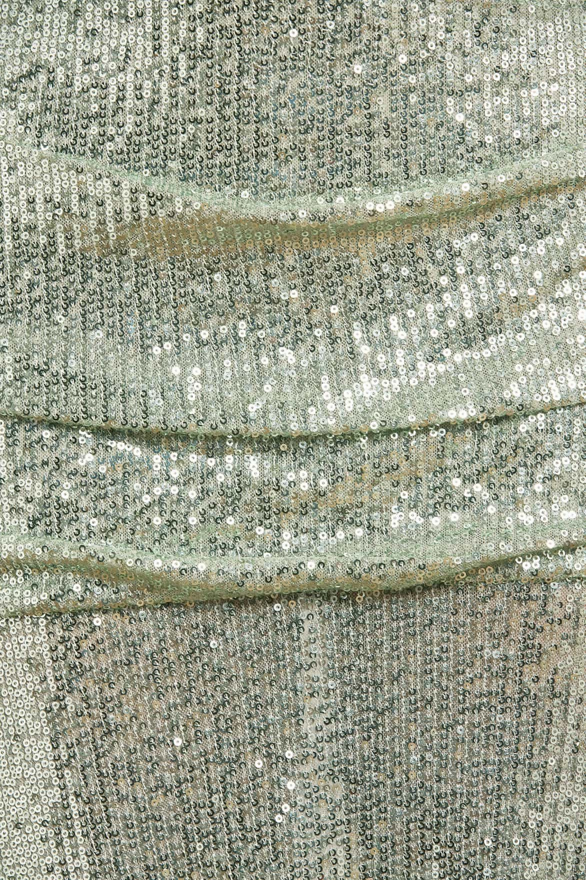 Nova Draped One-Shoulder Ankle Gown Lawn Soft Balanced Lines