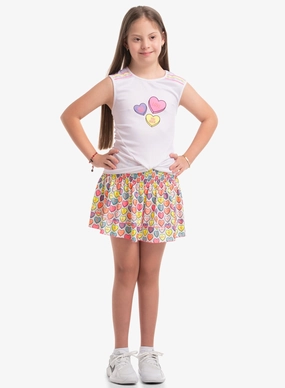 Drop Shoulder Cut Candy Crush Tank