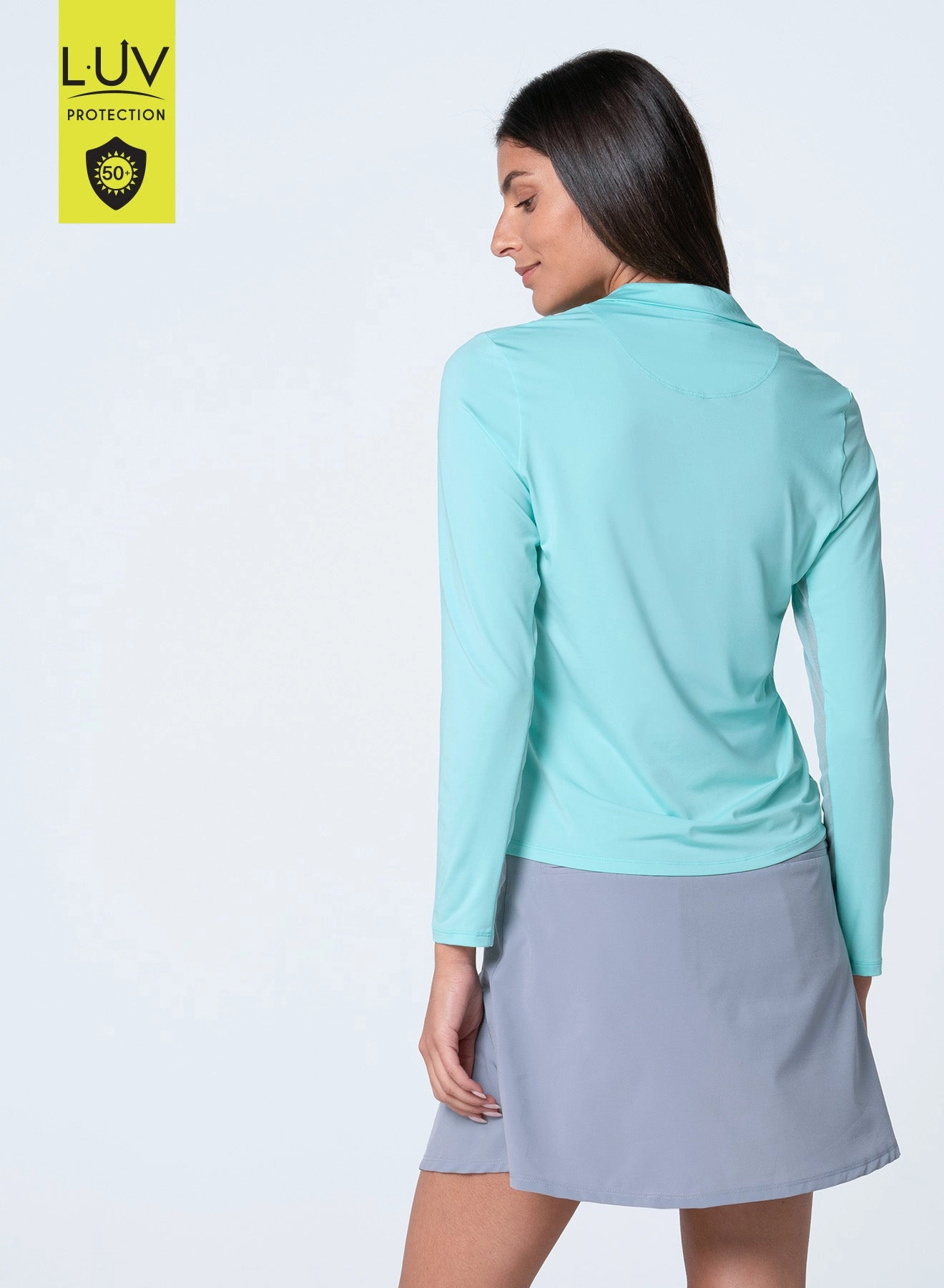 AntiPill Texture Thermal Insulation Free Play Zip Long Sleeve