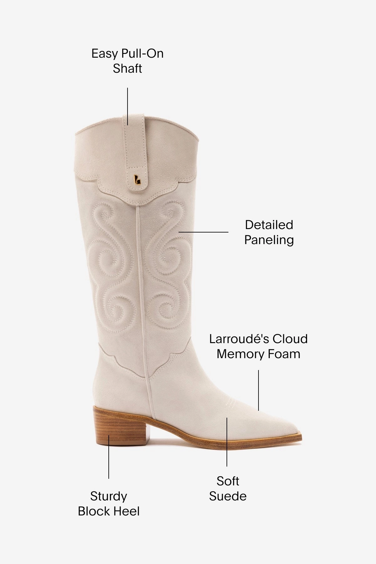 forest walk Paloma Boot In Mushroom Grey Suede