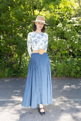 Papillon Tee Quick Access Zipper