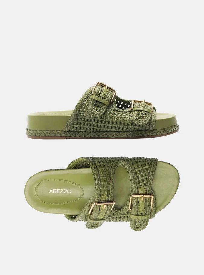 Casual Footwear Thermoplastic Elastomer Frame Paris Flat Sandal