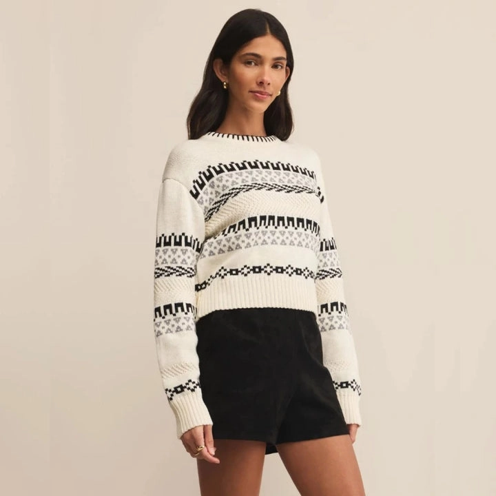 PERCI SWEATER ButterSoftTexture EcoCertified Textile