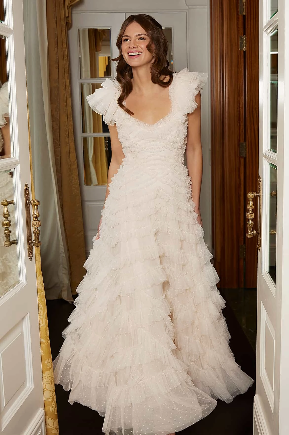 Lola Backless Gown AdjustableStraps