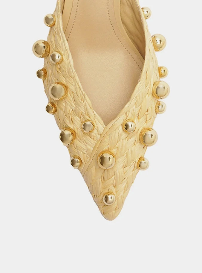 Gracie  Heel Mule Durable Rubber Soft Mesh