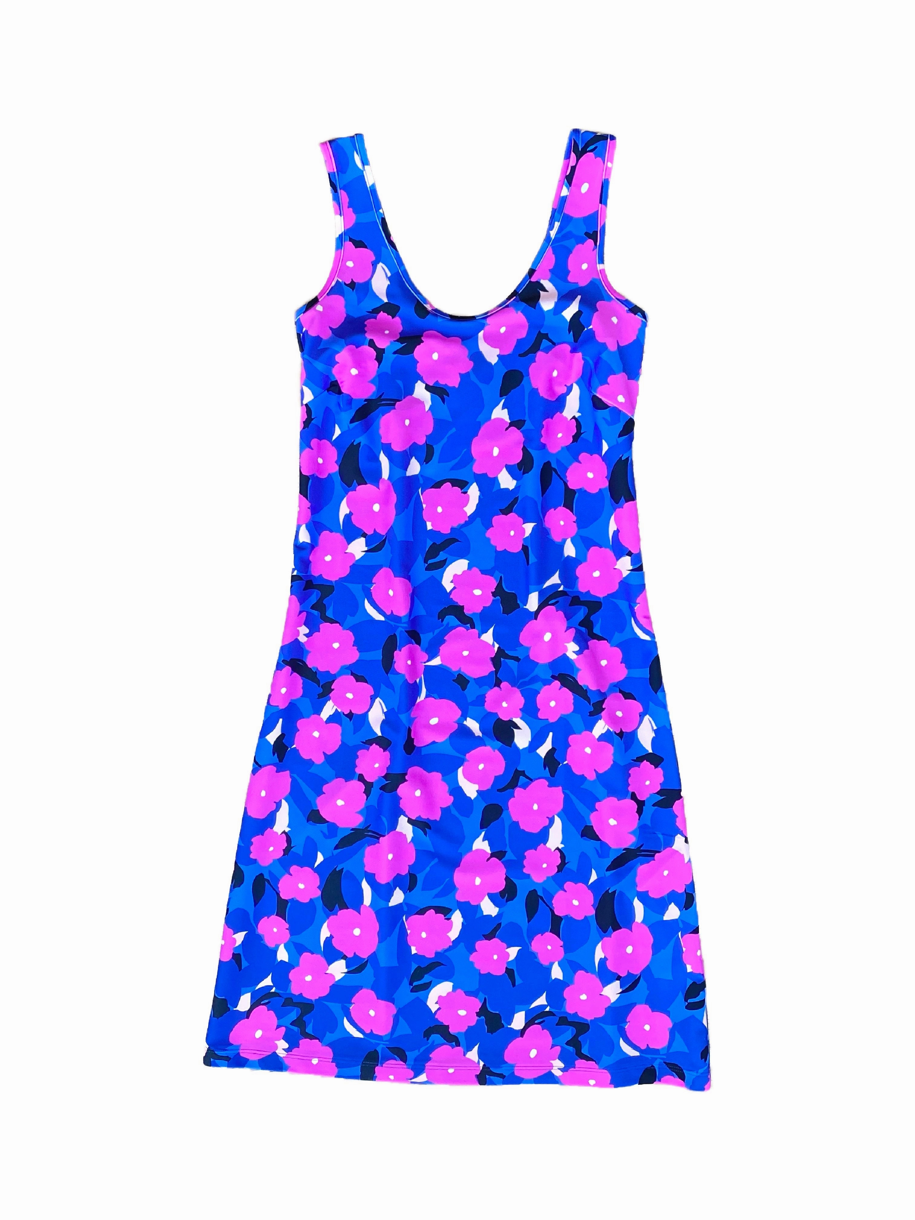 Olive Fresh Classic Movement Long Bali Tank Dress Impatiens