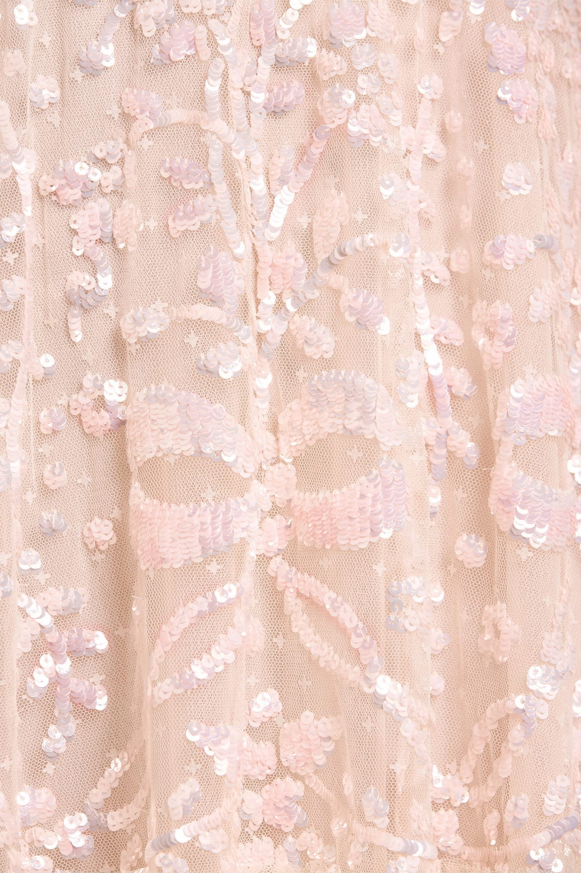 Stylish Wear Blush Shade Celia Long Sleeve Mini Dress