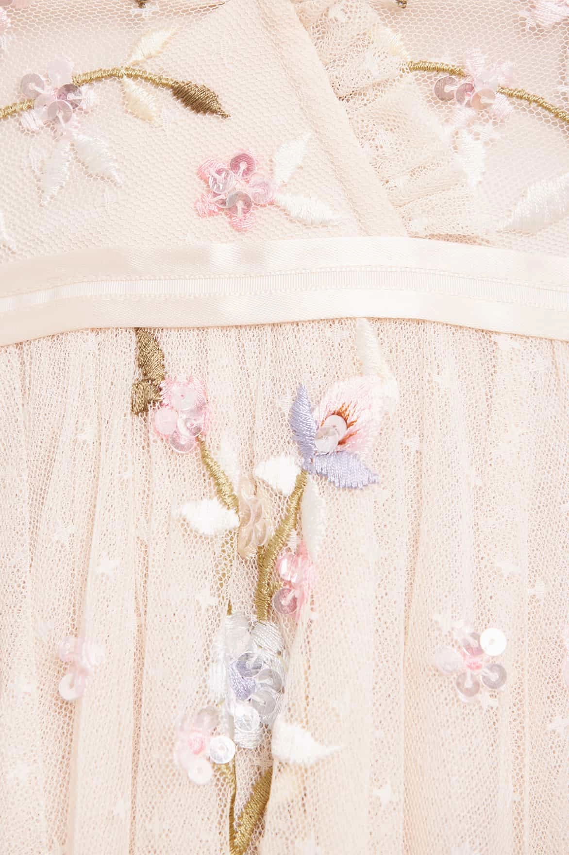 Petunia Cap Sleeve Gown Casual Wear Classic Flow