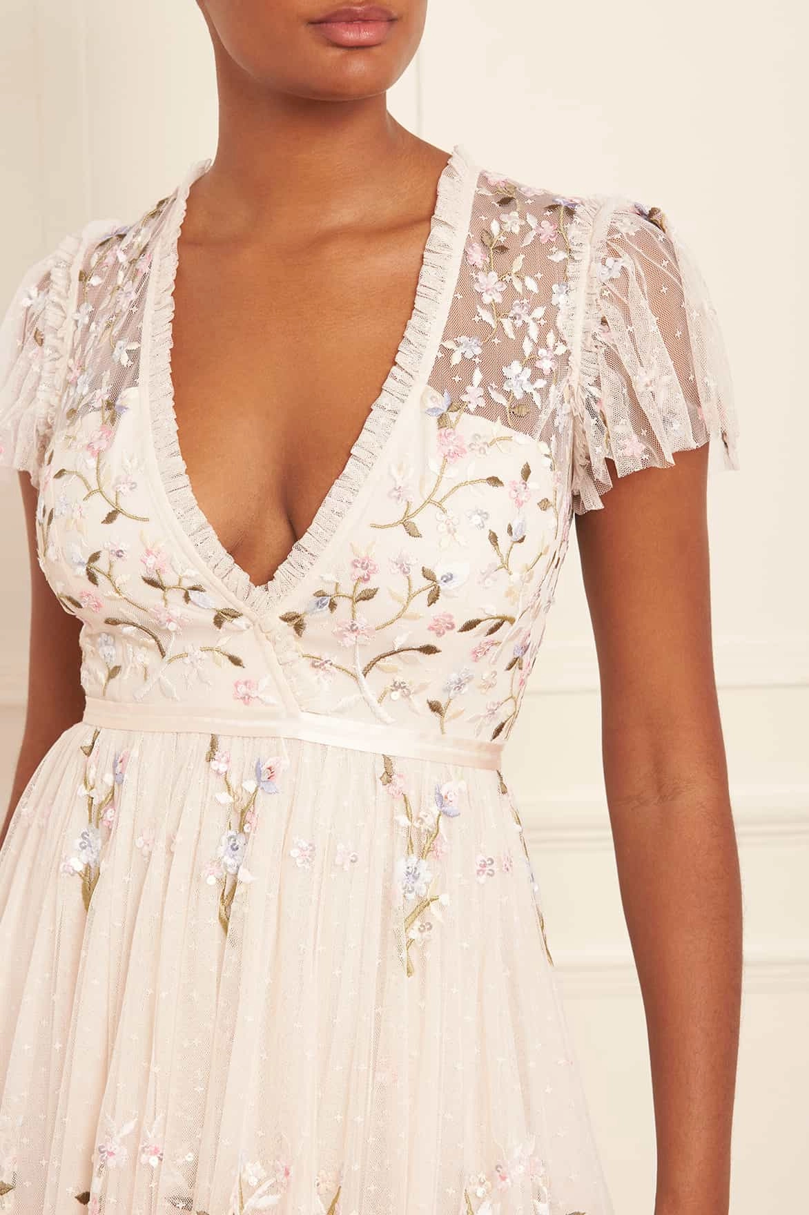 Petunia Cap Sleeve Gown Travel Edge