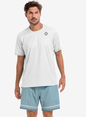 Distressed Texture Picklball Short Sleeve Crew