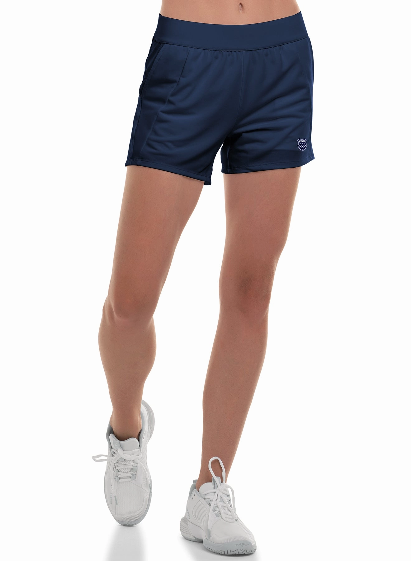 Pique Short-4 Sheer Overlay Material