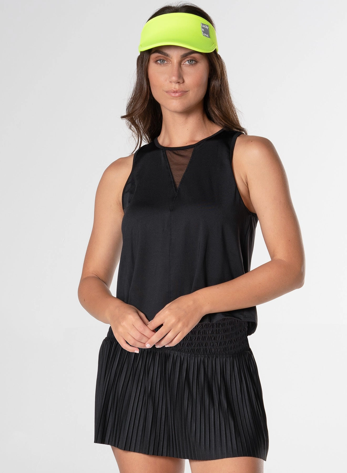 Pleats Please Tank Wrinkle Resistant Textile