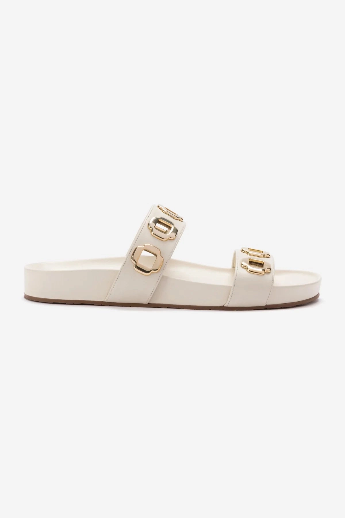 Hero Mode Milan Slide In Ivory Leather