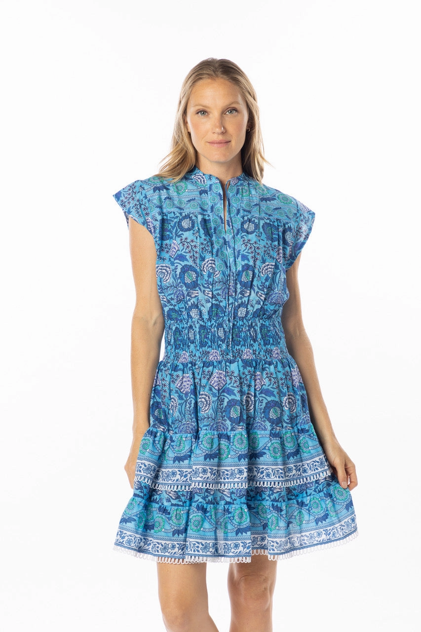 Comfortable Wear Poppy Dress Azure