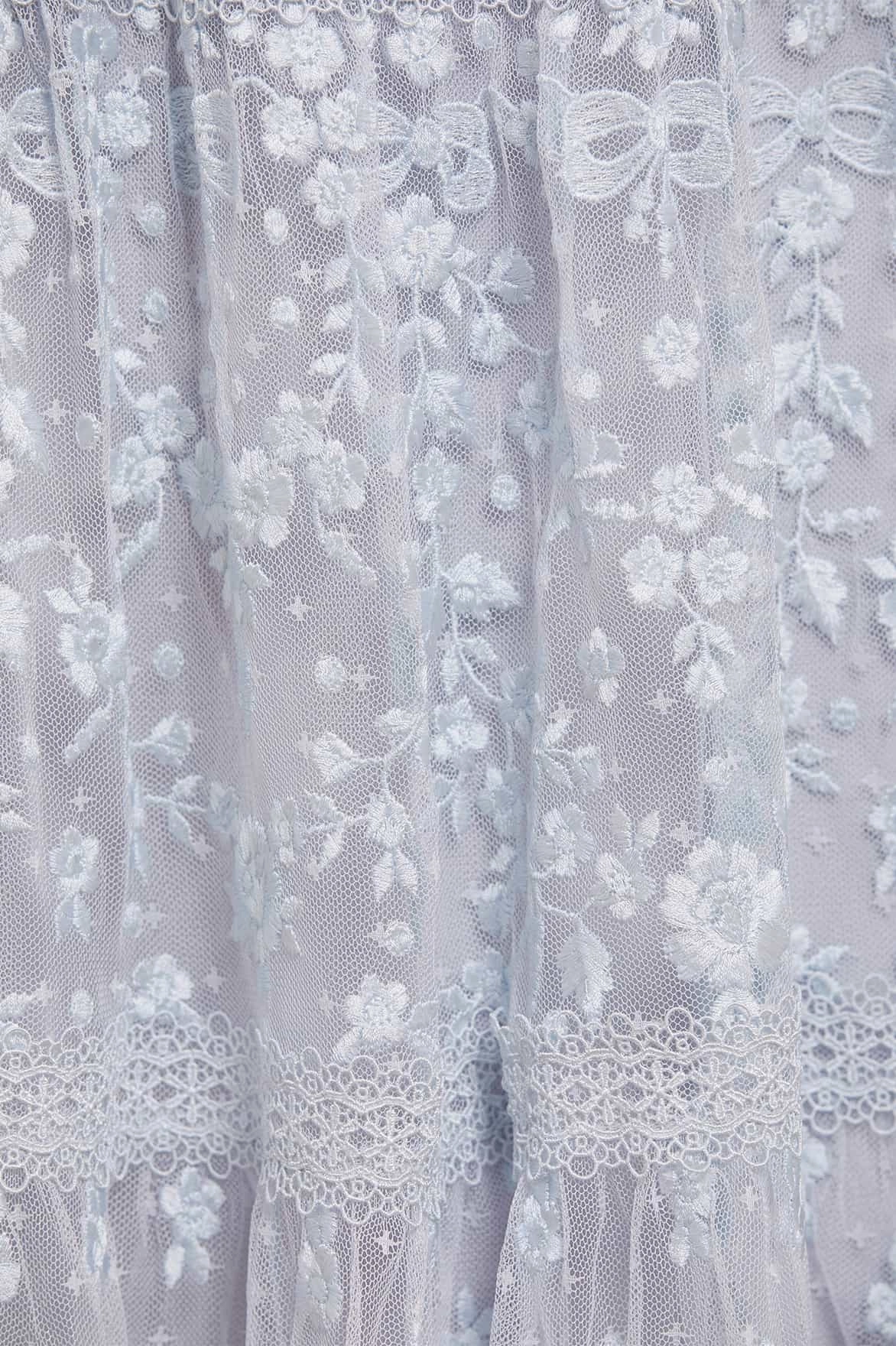 Celestia Ribbon Ankle Gown single wear