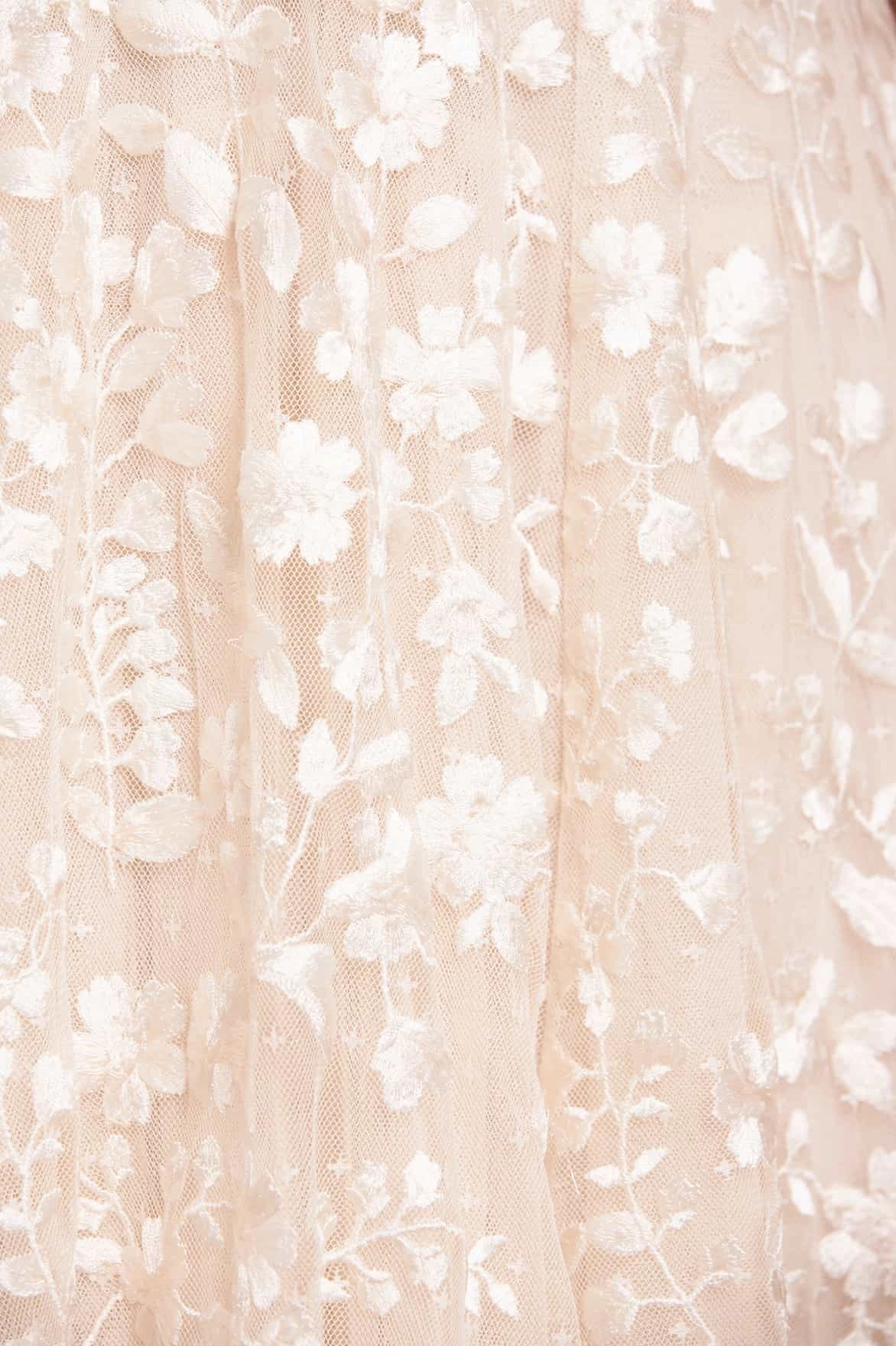 Posy Pirouette One-Shoulder Ankle Gown Breath Ease