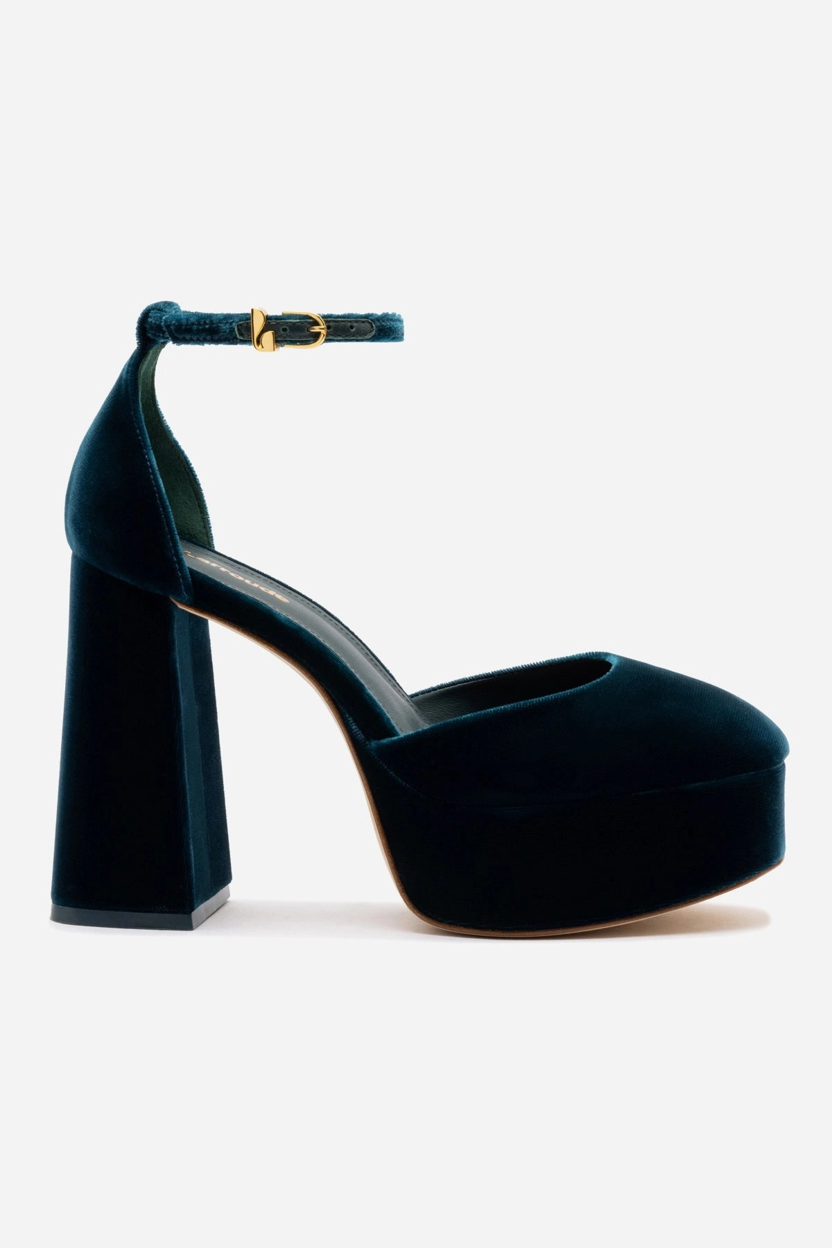 Queen Touch Ari Pump In Deepsea Velvet