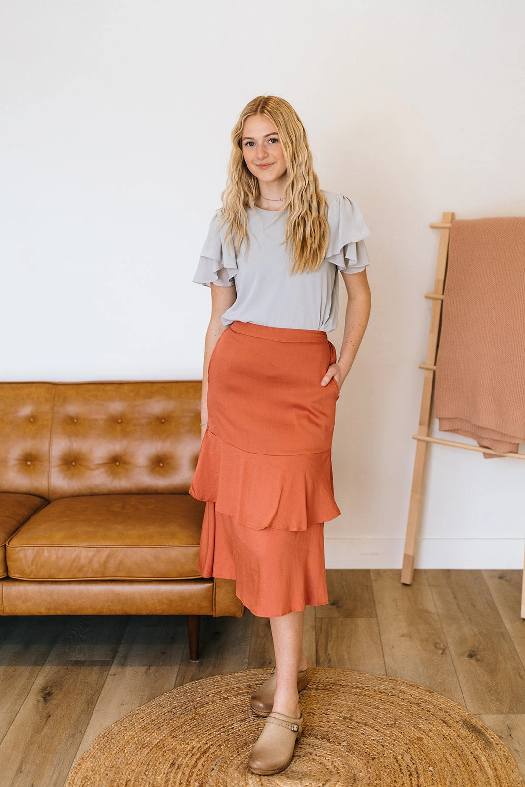 Pastel tone Road Trip Melissa Skirt