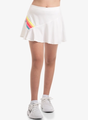 Prisma Stripe Skirt-Girls BrushedInnerSurface RibbedCuff