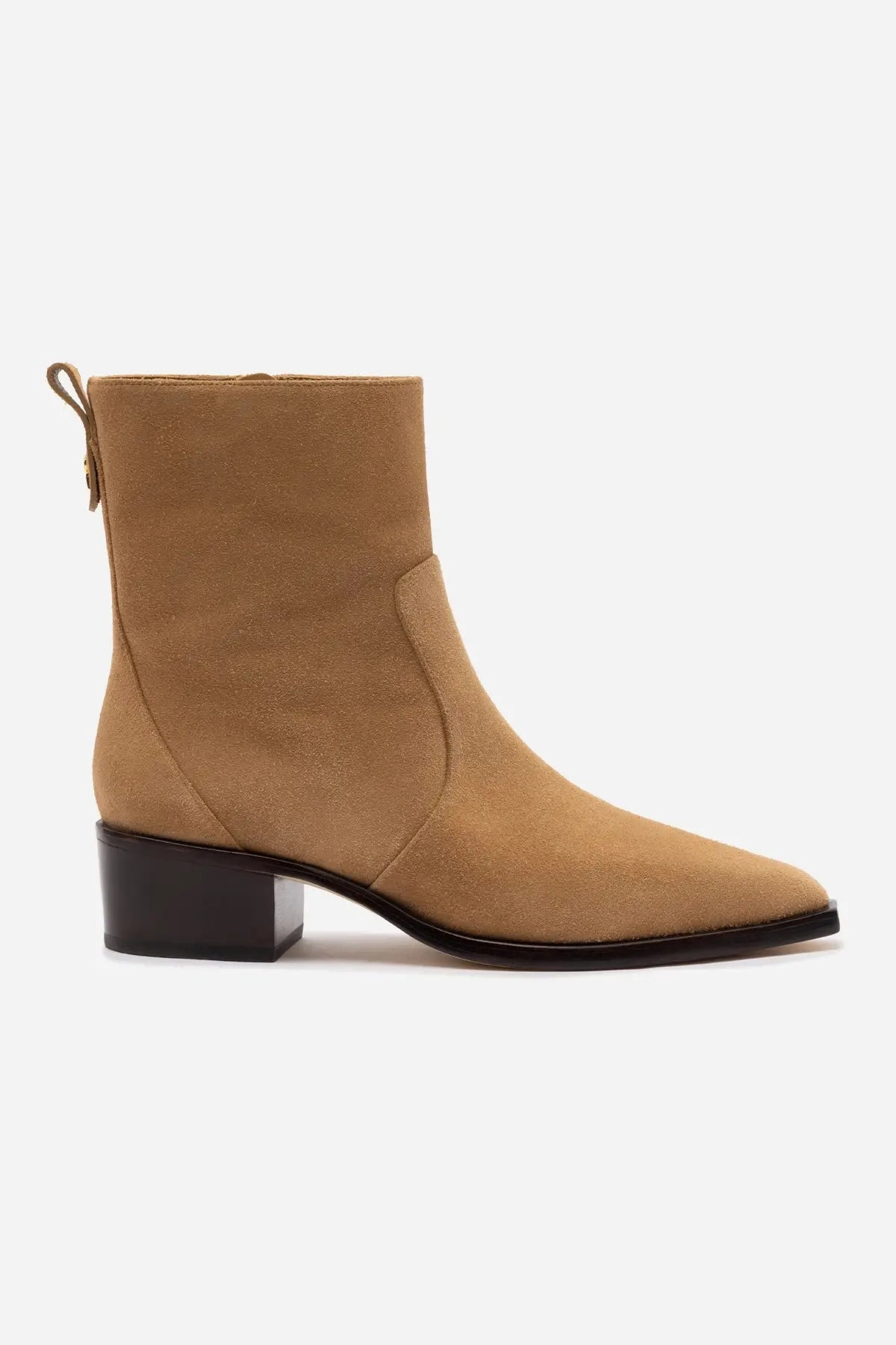 Multidirectional Traction Grip Florencia Low Boot In Peanut Suede