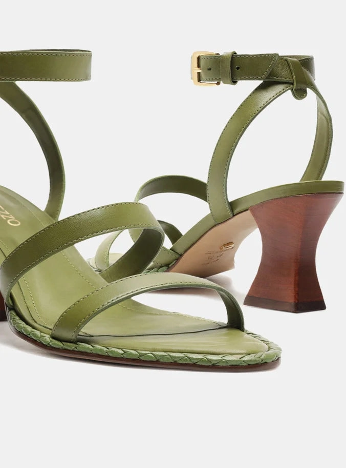 Layne Leather  Geometric Sandal Active Motion