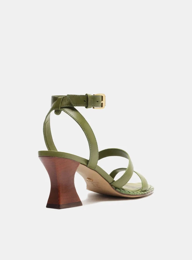 Layne Leather  Geometric Sandal Hiking