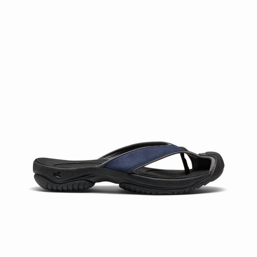Relaxed Comfort Durable Slip On Men's Waimea Leather Flip-Flop  |  Destination Pack
