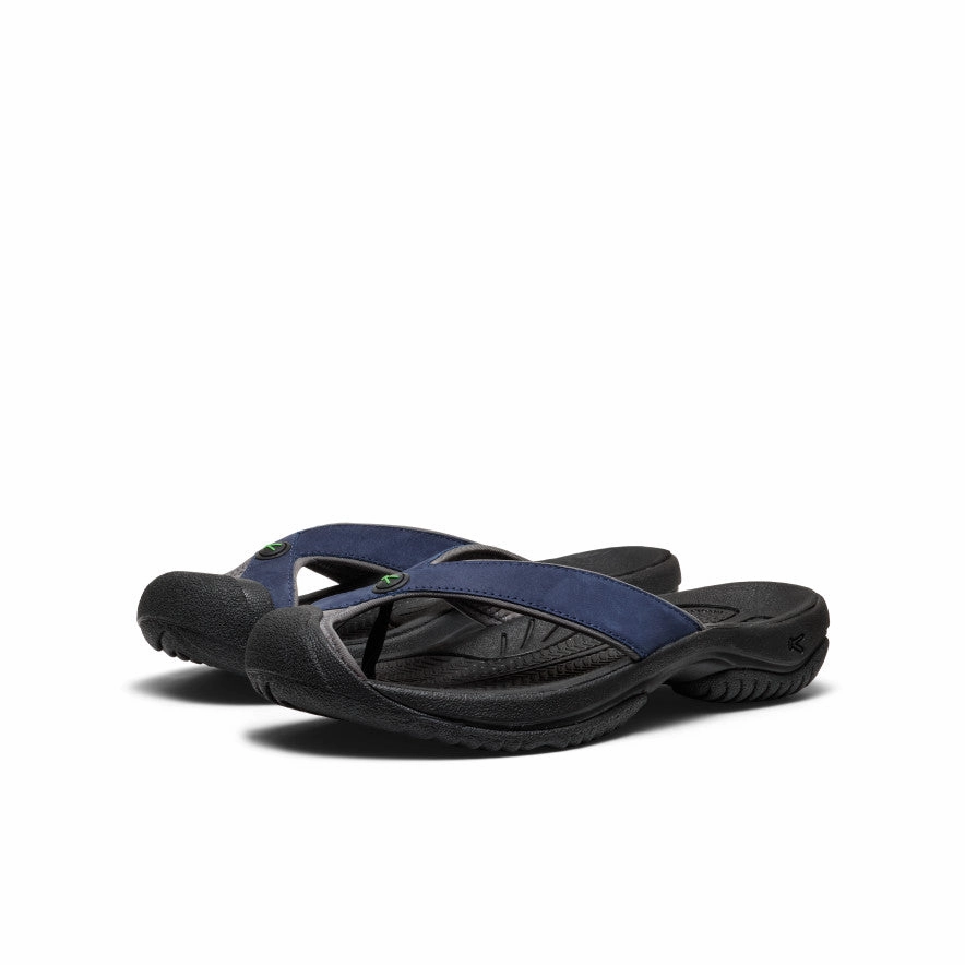 Slip Comfort Timeless Comfort Men's Waimea Leather Flip-Flop  |  Destination Pack