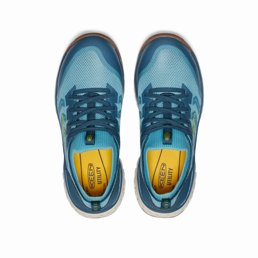 Women's Arvada Shift Work Sneaker (Carbon Toe)  |  Reef Waters/Legion Blue Anatomical Arch Fastening Secure Slip On