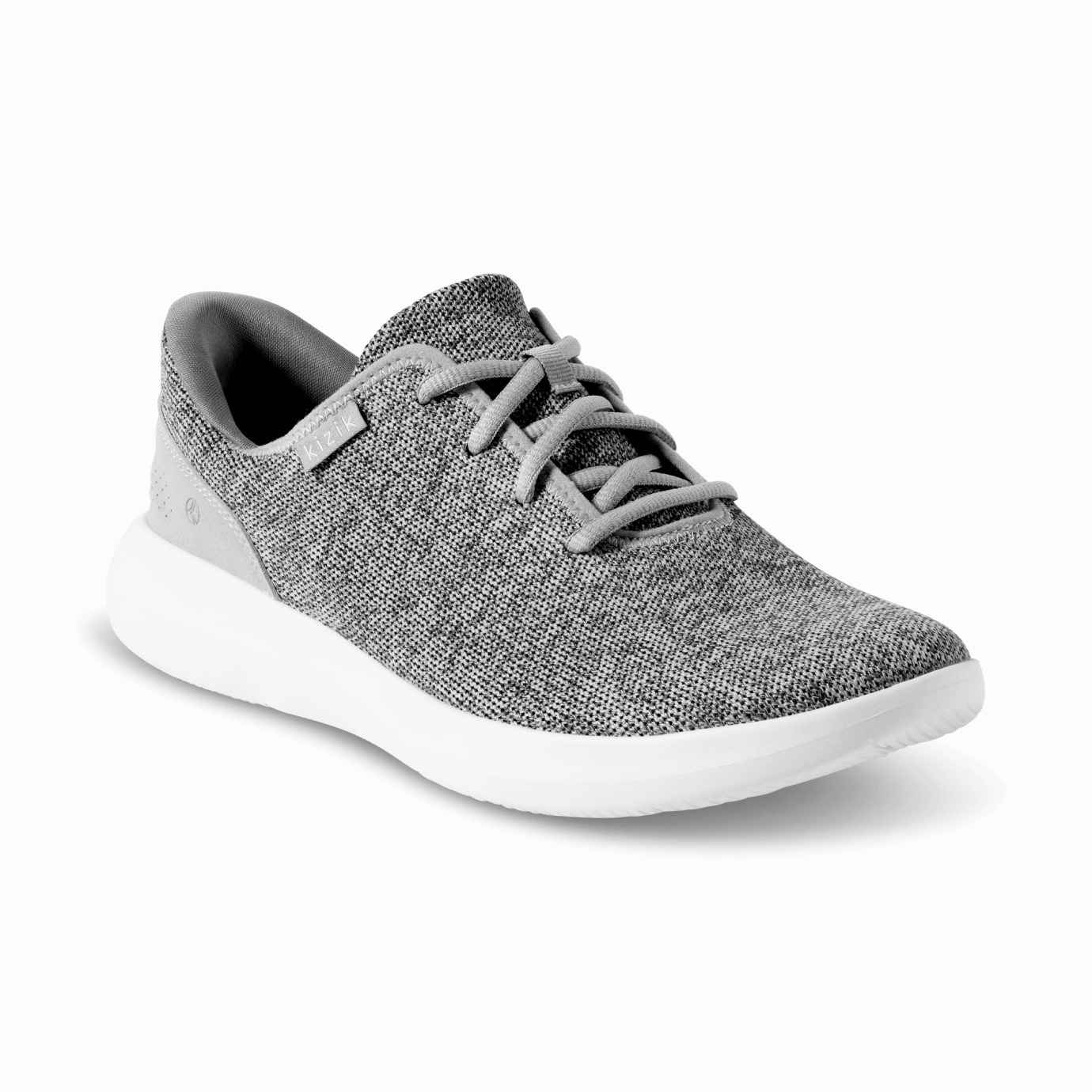 Women's Madrid Eco Knit - Heathered Grey Flexible Upper Lace Up Closure Mechanism