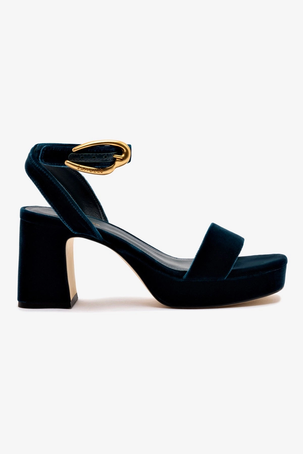 Breathable Lining Dolly Verona Low Sandal In Deepsea Velvet