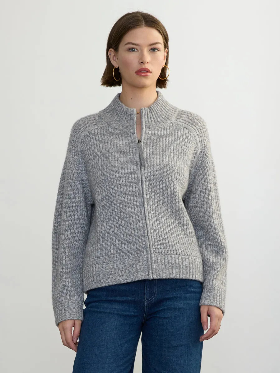 YarnDyedFabric TAHOE ZIP-UP