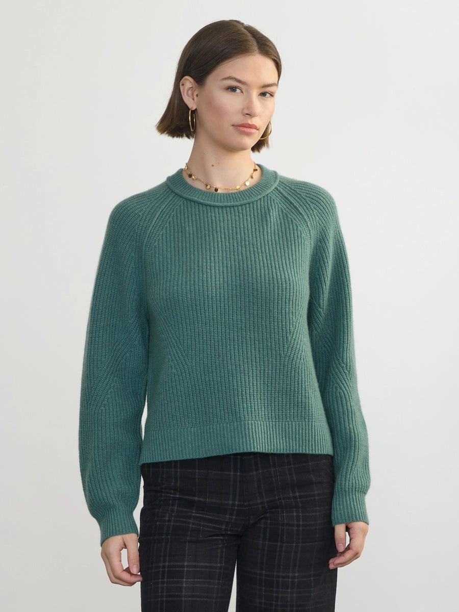 BRITTANY PULLOVER Breathable Linen Blend