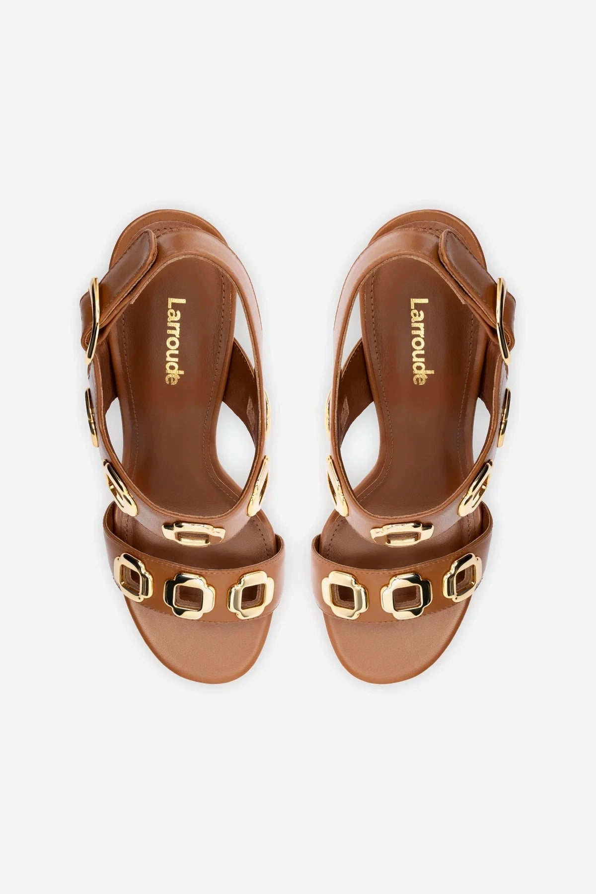 All Time Winter Warm Milan Hi Sandal In Caramel Leather