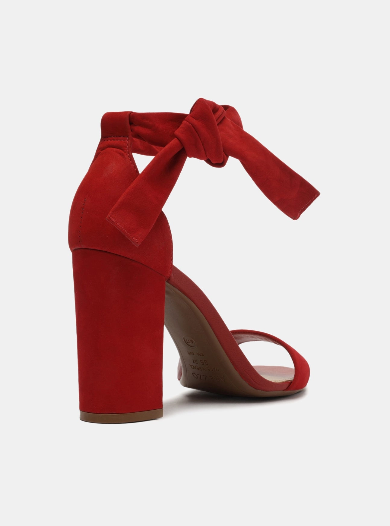 Comfortable Walk Isabelli Leather Block Sandal