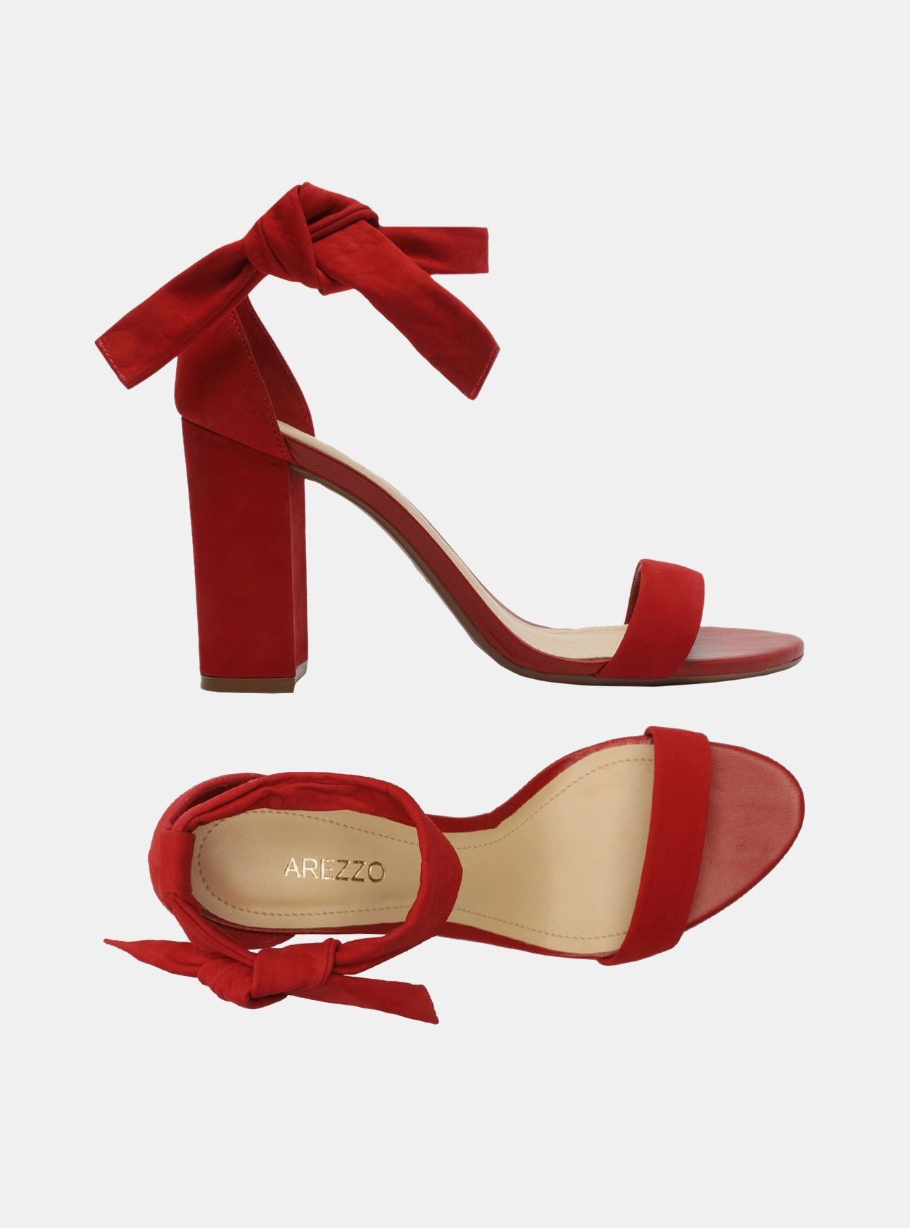 Soft Material Isabelli Leather Block Sandal