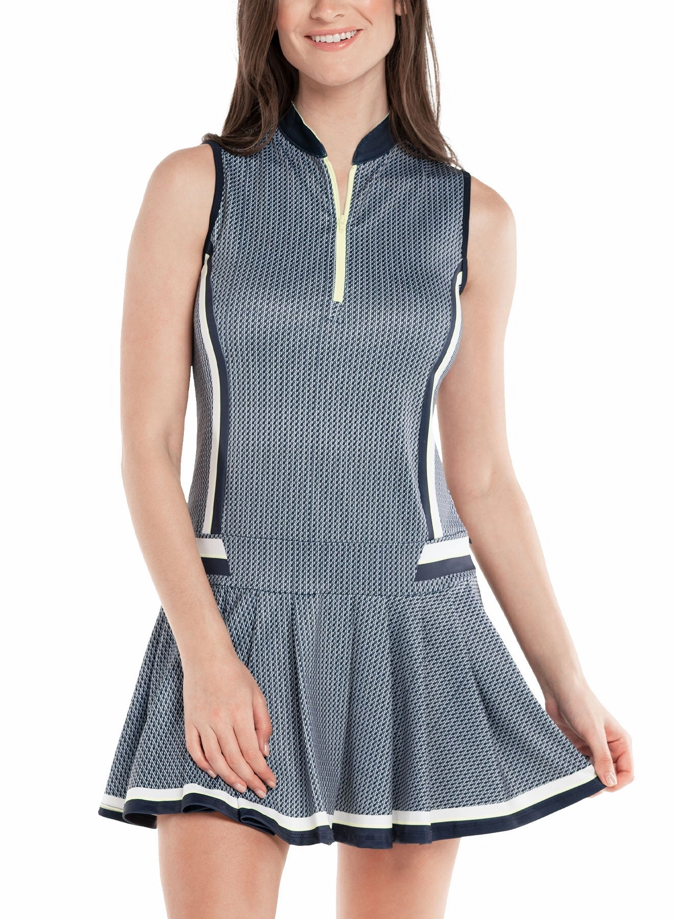 Ventilated Back Panel Fast Paced Dress