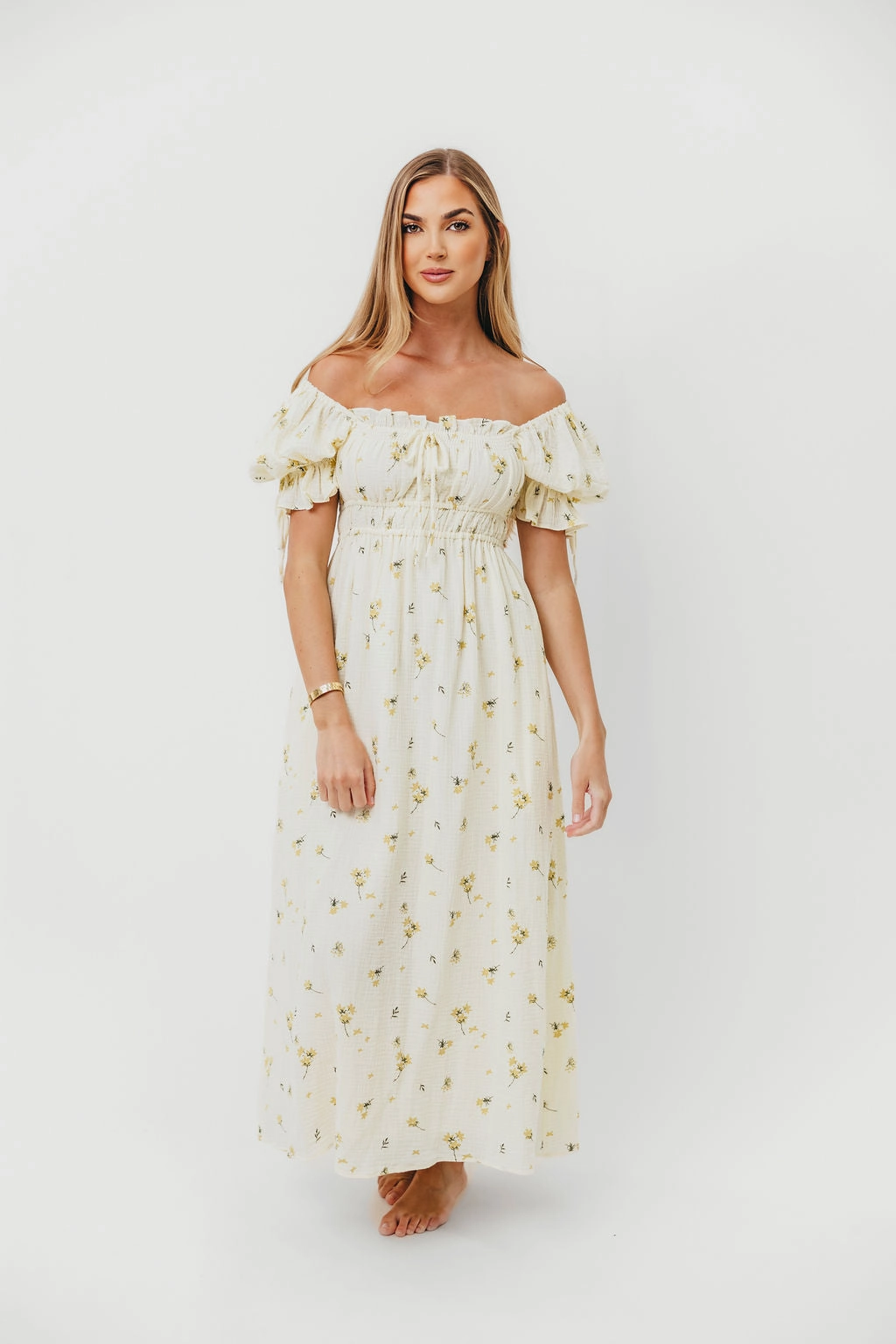 Savanna Steppe 100% Cotton Dress in Cream - Bump Friendly & Inclusive Sizing (S-3XL) Cruise-Wear Travel Style