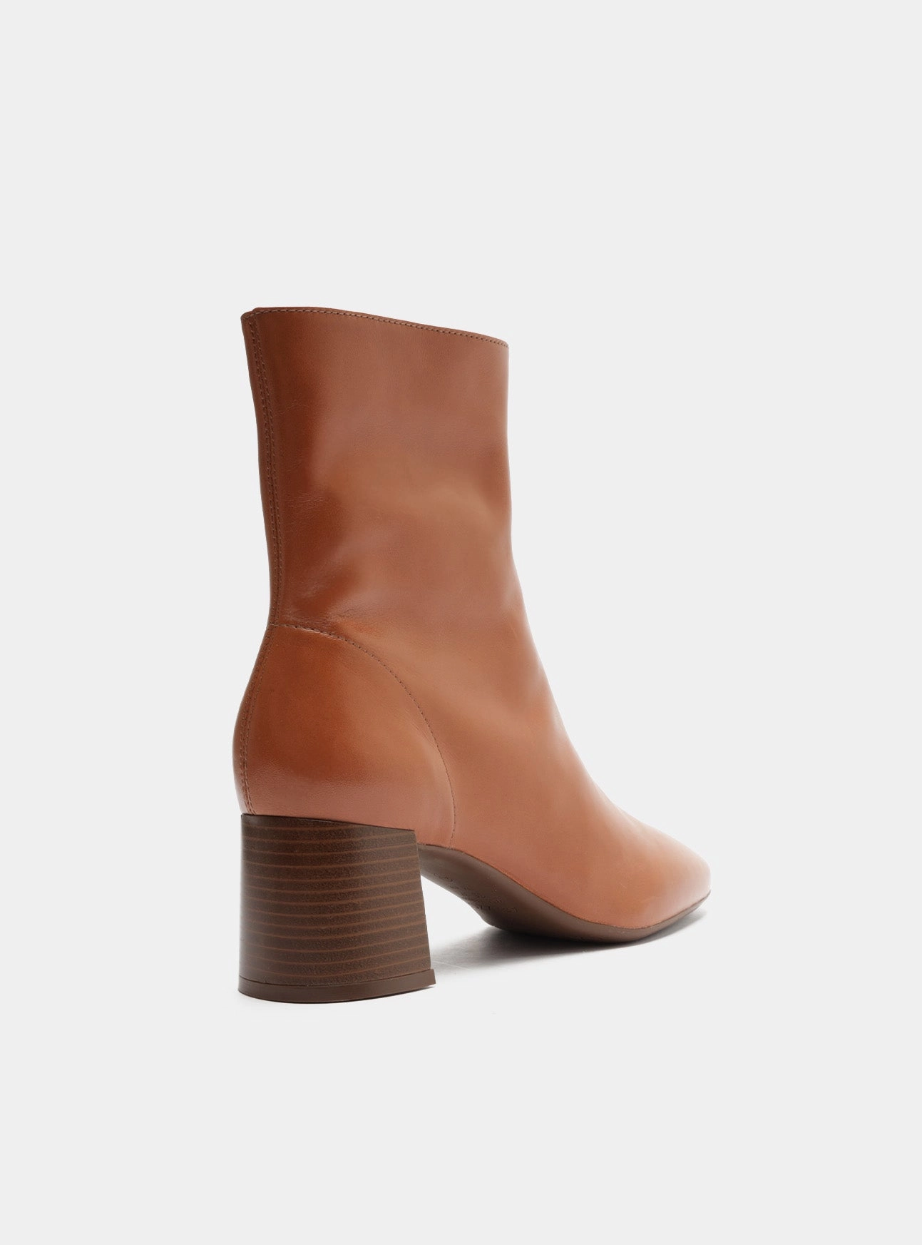 Breathable mesh Crisp Look Rebecca Leather Block Boot