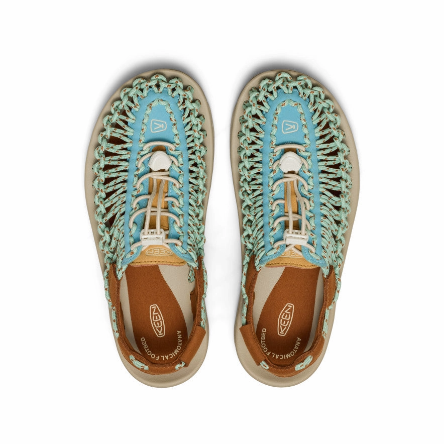 Women's UNEEK Sneaker  |  Milky Blue/Roasted Pecan City Style Chic Days