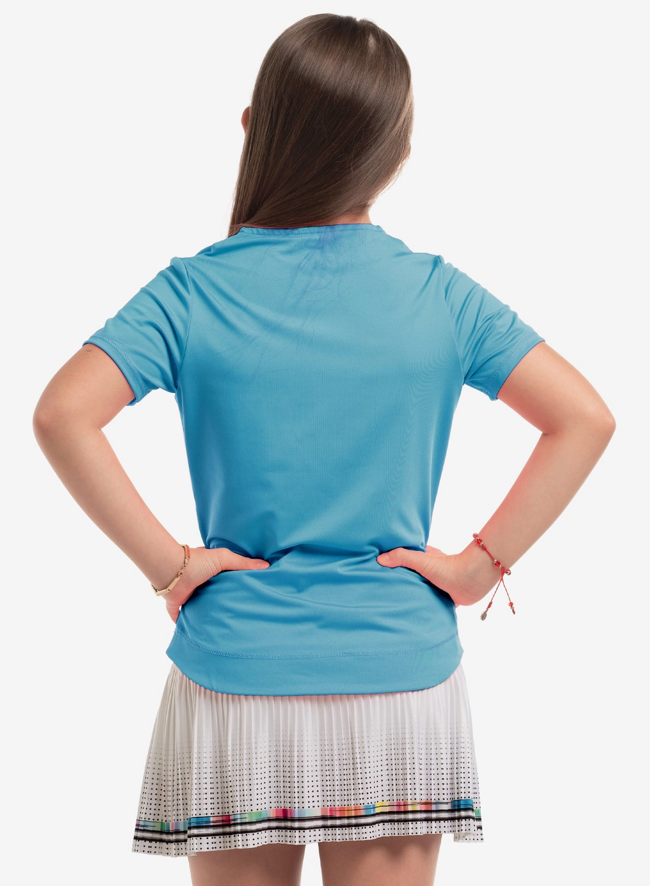 Soft Material AntiStaticFinish Double V Short Sleeve