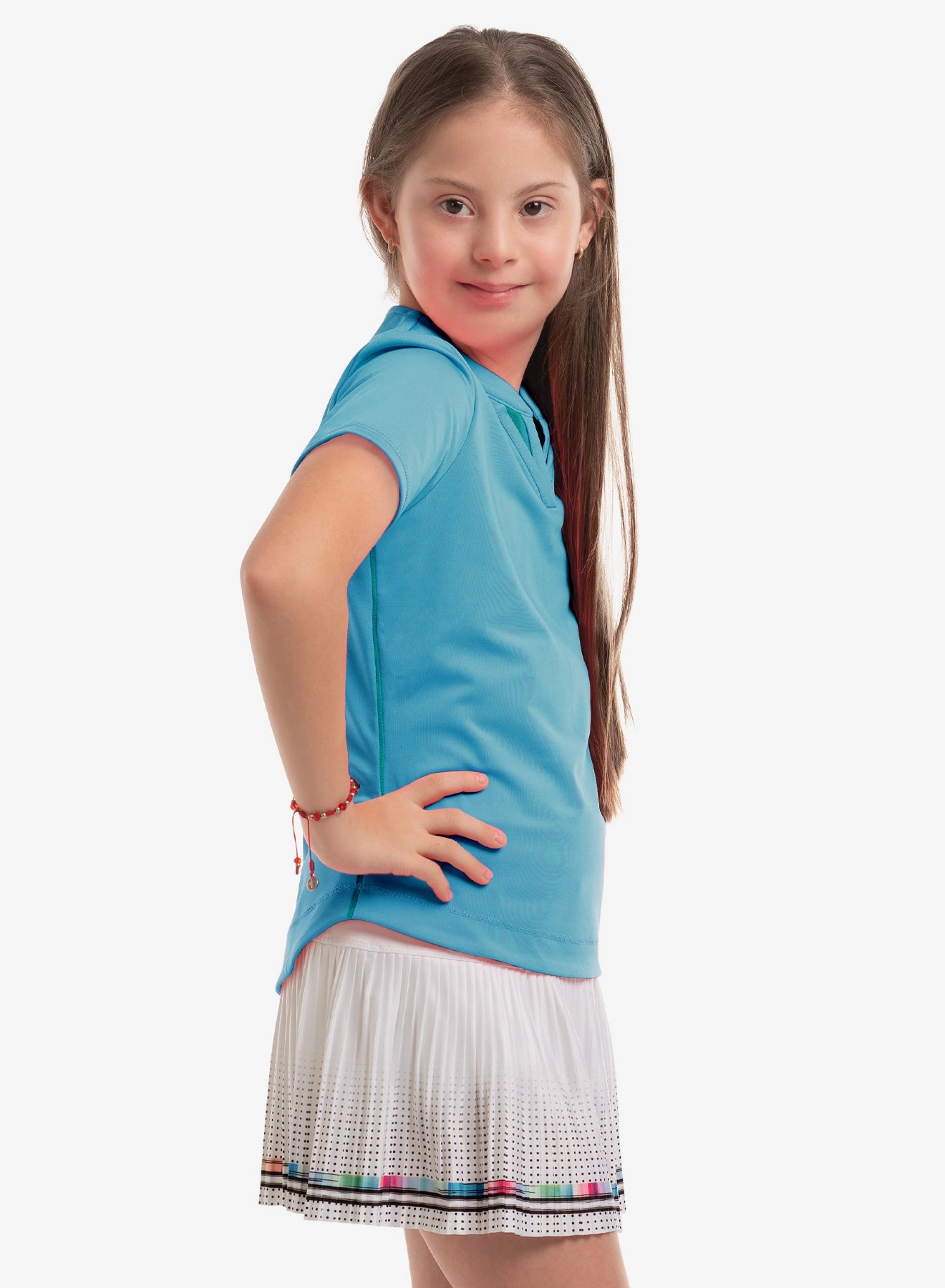 Double V Short Sleeve SlimFitAdaptation Flexible Ribbing