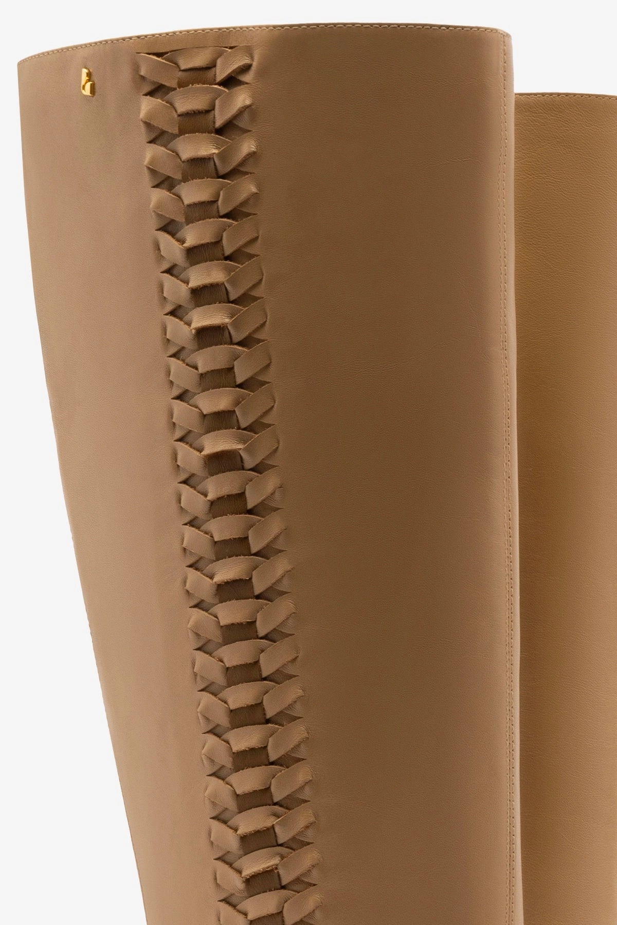 Kate Boot In Peanut Leather Reinforced Seams Balance Core